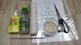 Мастер-класс по созданию подвески в технике джутовой филиграни