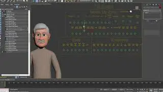 Cartoon Old Man 2 Rigged (biped-catRig)