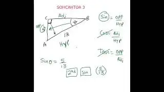 How to solve SOHCAHTOA 3 Part c?
