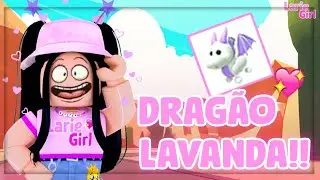GANHEI UM DRAGÃO LAVANDA NO ADOPT ME!!!😍