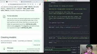 Django Tutorial Walkthrough 2