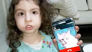 Afifenin Kedisi Esmanuru Aradı كانت والدتها تطبخ المعكرونة لإسمانور