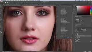 Portrétní retuše fotografií s využitím Akcí – Photoshop CZ tutorial