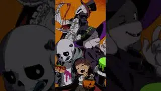 Toriel joins Papyrus Sans and Frisk for halloween! Undertale Comic Dub! 