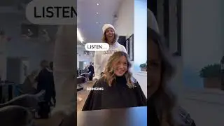 I love her reaction! 