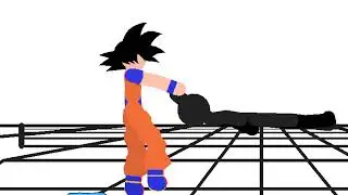 stick figure VS goku ep1