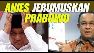 Anies Jerumuskan Prabowo Sampai ke Dasar Tuduhan Mark Up LRT Tak Berdasar KASIHAN
