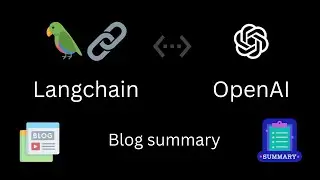 9. 📚 Text summary of blog using langchain 🦜🔗  and OpenAI @LangChain 