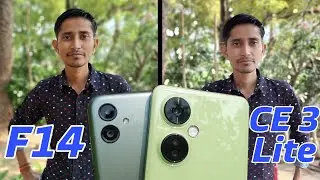 Galaxy f14 vs CE3 Lite Camera Test || 108MP vs 50MP