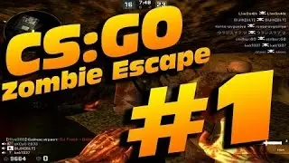 Играю с другом в CS:GO Побег от зомби #1