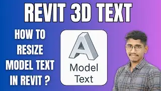 How to Create Model Text in Revit – 3D Text Tutorial