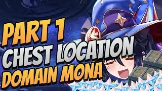All Location Chest Domain Mona Part 1 - Genshin Impact