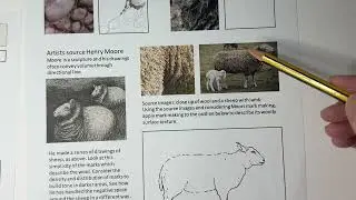 Drawing Mark Making and Texture- Drawing Surface Texture