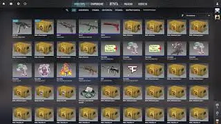 Выпадение кейса Революция и UMP-45 Чертёж-гравировка / Drop Revolution case & UMP-45 Facility Dark