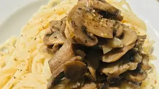 Грибной соус c получился вкусным с макаронами то что надо