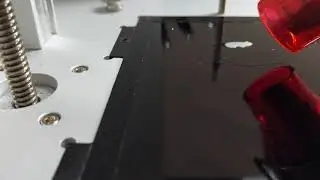 очистка матрицы 3d sla принтера от протекшего и отвержденного полимера