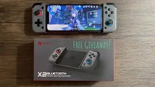 Gamesir X2 Bluetooth Mobile Gaming Controller Review | Genshin Impact | Free Giveaway
