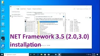 Net Framework 3.5 Installation