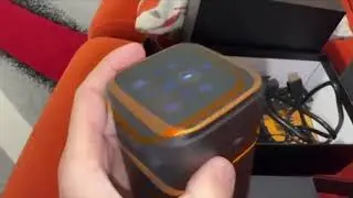 FATORK Mini Projector, 5G WiFi 6 Bluetooth Short Throw Projector, GREAT Projector, Very Strong Light