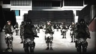 Black Mesa HECU Marines vs Killing Floor Bloat, Fleshpound, Gorefast, Husk || Garry’s Mod