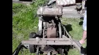 Самодельный мотоблок с двигателем ЗИД-4.5