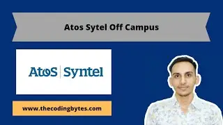 Atos Syntel Off Campus Drive | Off Campus Hirings | Latest Jobs | The Coding Bytes