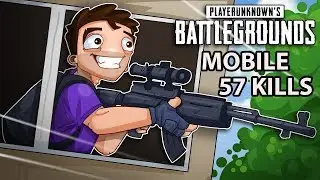 SHROUD PLAYING PUBG MOBILE FOR FIRST TIME !!!!! 57 KILLS FRAG SOLO VS SQUAD