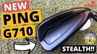 New Ping G710 Iron Review - PING HAVE GONE TO THE DARK SIDE!