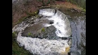 Hoghton Bottoms Weir - Filmed in 4K