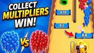 MOB CONTROL--New Gameplay (Android ioS) Walkthrough Blue vs Red Enemy! 