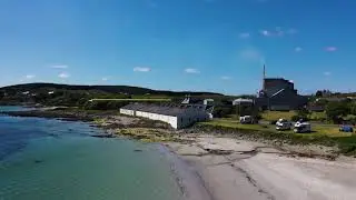 The Dram Drone Visit Port Ellen Distillery