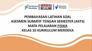Pembahasan latihan soal asts fisika kelas 10