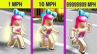 Roblox: SPRINTING 999,999,999 MILES PER HOUR!!!