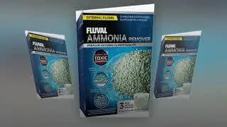 Fluval Ammonia Remover, Chemical Filter Media for Freshwater Aquariums, 180-gram Nylon Bags