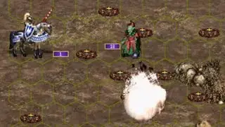 Heroes III: Unexpected Fight by Secondary Hero with Usage of Landmines Spell