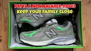 Patta x New Balance 990v3 Keep Your Family Close