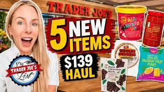 I Tasted 5 New Trader Joe's Items So You Don't Have To ($152 Haul)