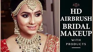 Real Bride | Asian Bridal Traditional Makeup Tutorial | HD AIRBRUSH Bridal Makeup Tutorial