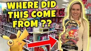 Completely Random Pokemon Booster Pack Found In Store!! (Weekend Pokemon Hunt)