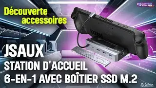 6-in-1 Docking Station M.2 SSD JSAUX, encore plus de stockage