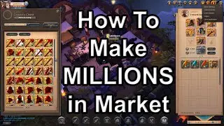 How to make Money / Millions in the Market in Albion Online