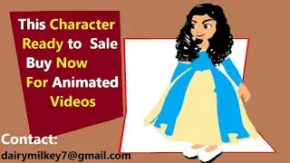 Cartoon Animator 4 - Animation video, cartoon video Men and Women, india Lady Characters
