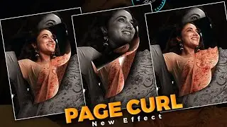 Page curl effect video editing😍Page curl effect alight motion| alight motion tutorial