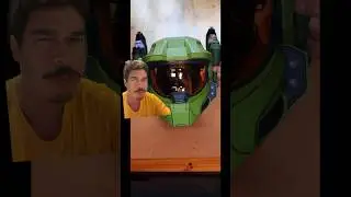 Bro said forget Elon, I’m going to Mars all on my own #3dprinting #helmet #halo #funny #greenscreen