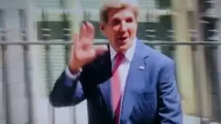 John Kerry Gets Front Door In The Face At 10 Downing Street
