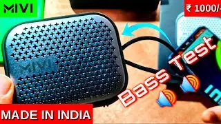 Mivi Roam 2 Unboxing and Review | Mivi Roam 2 Buy or Not Under ₹1000 | Sound and Bass Check