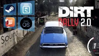 Dirt Rally 2.0 on ARM MacBook Pro 14 with GPTK and Whisky | 10 CPU | 16 GPU | 16G RAM | 1TB