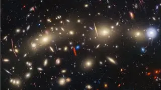NASA's James Webb And Hubble Space Telescopes' Combined View Of Galaxy Cluster MACS0416