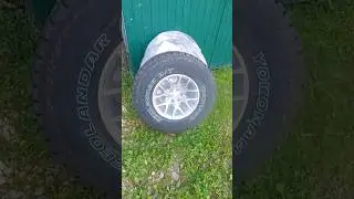 Туристический прицеп Анвир Z-Lander Z1 на 35-х колесах.