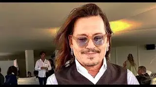 Johnny Depp at Madame Figaro and modelling for Dior event